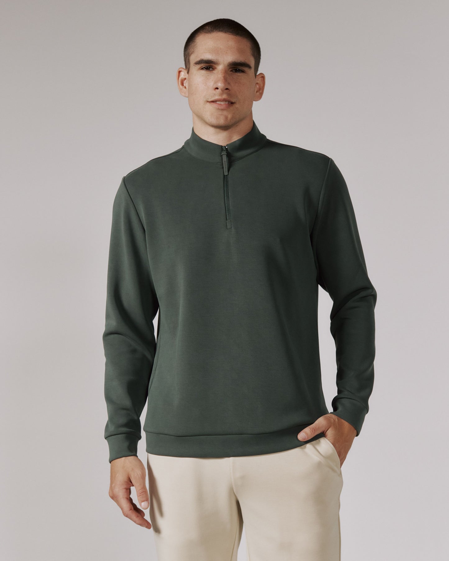 REV 1/4 Zip Modal Pullover