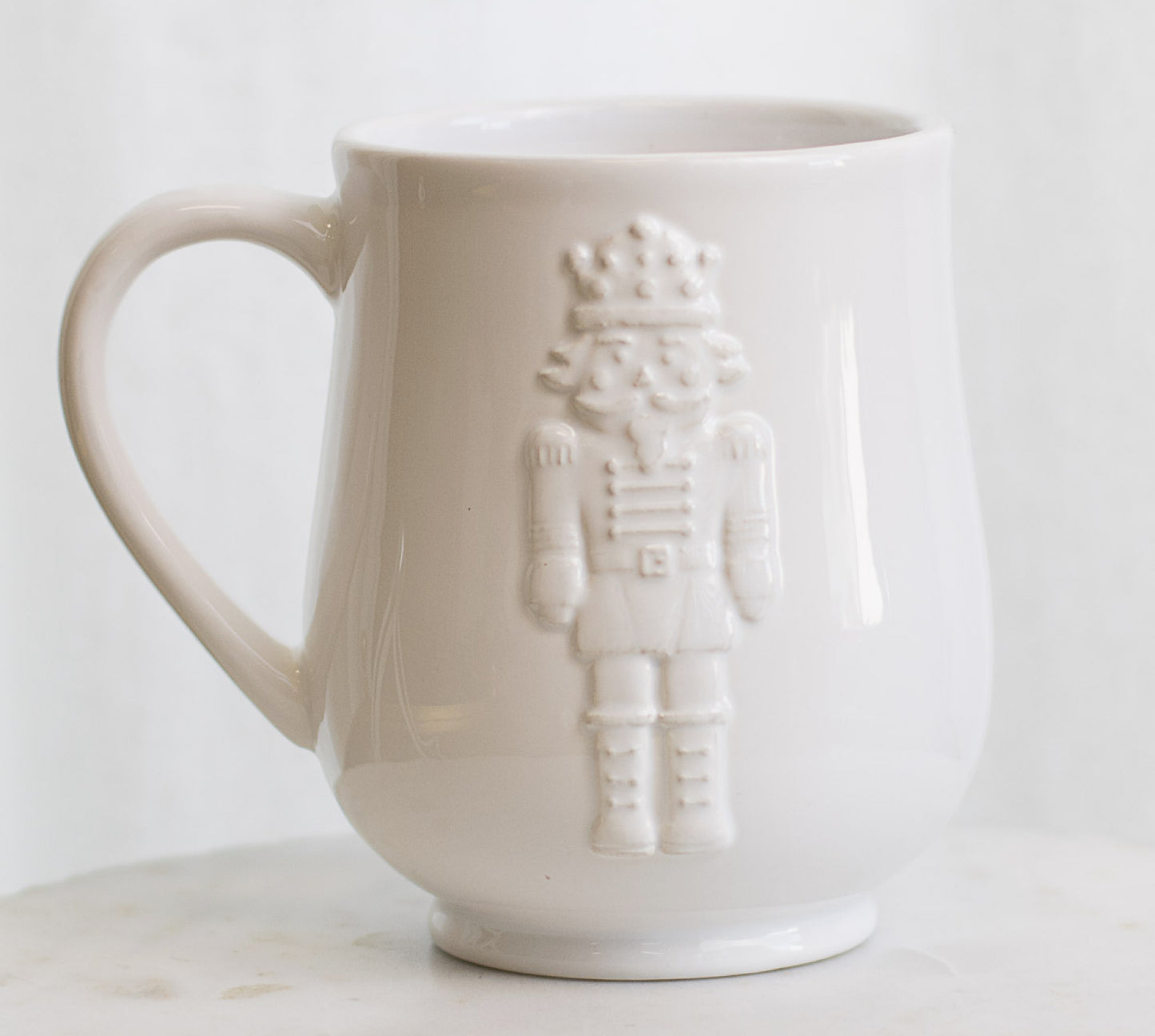 Royal Nutcracker Embossed Coffee Mug