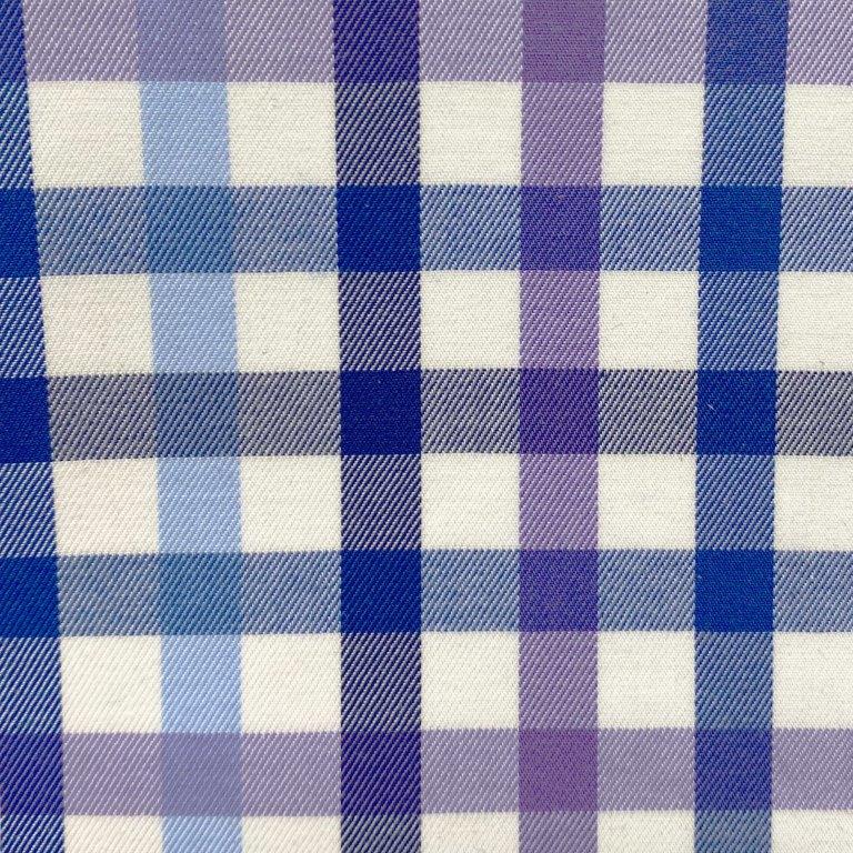 Long Sleeve Twill Check Shirt