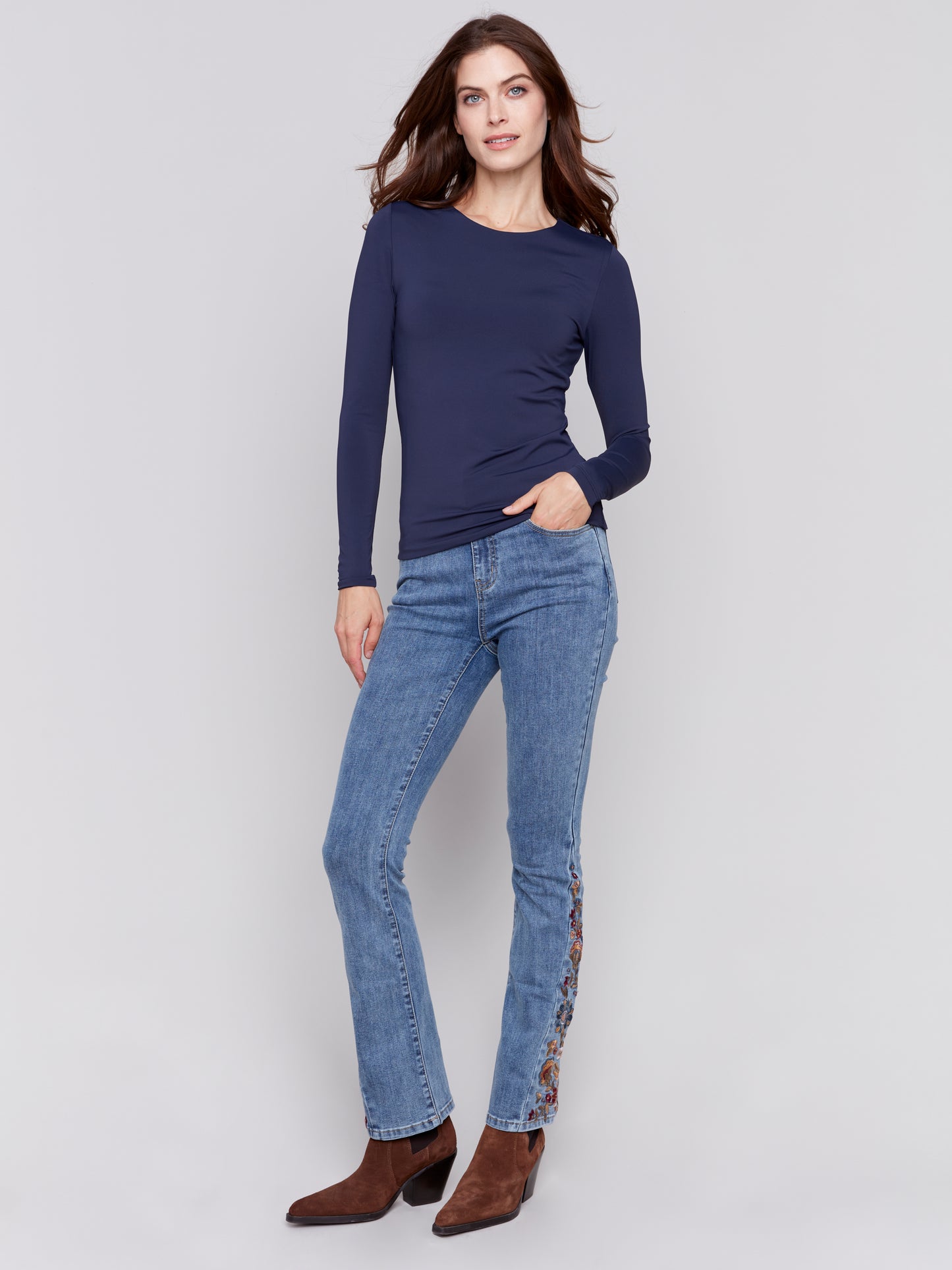 Super Stretch Long Sleeve Top