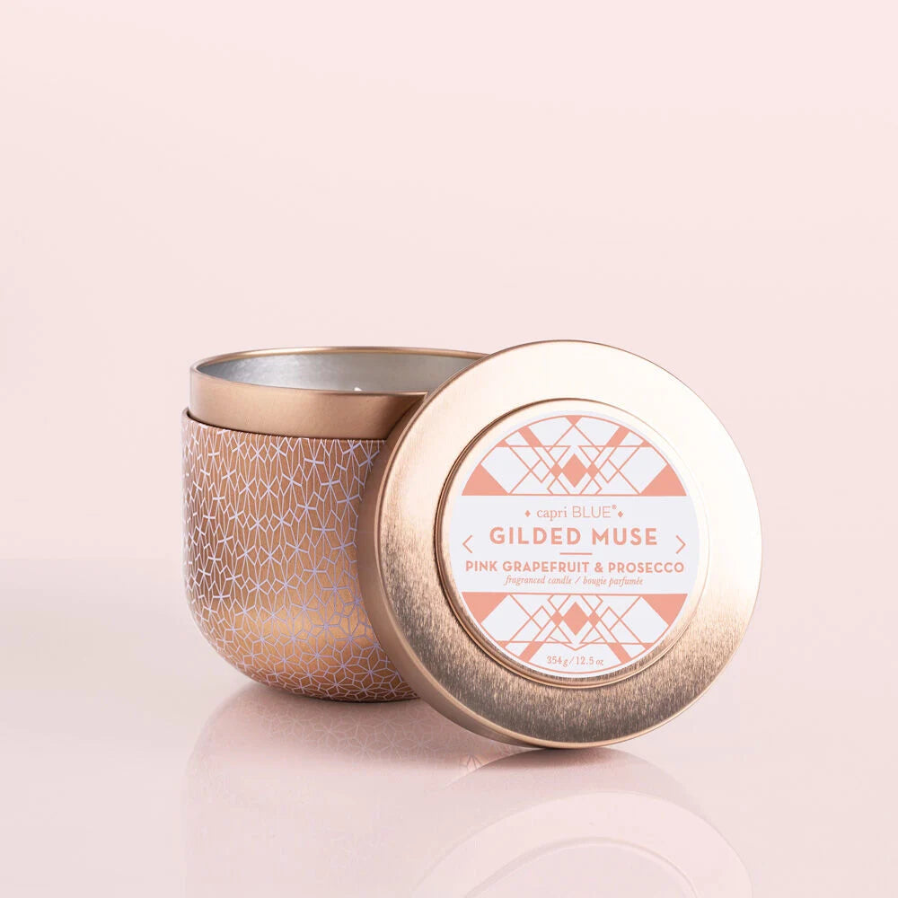 Gilded  Muse Tin