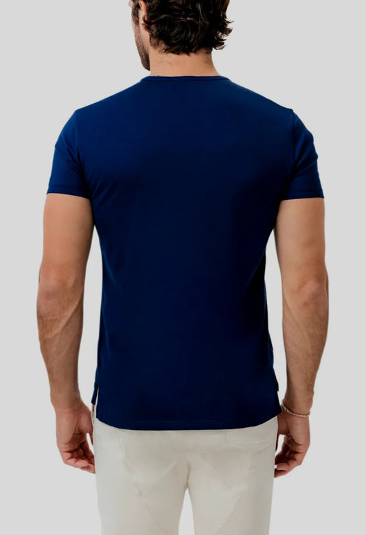Cotton Henley Tee