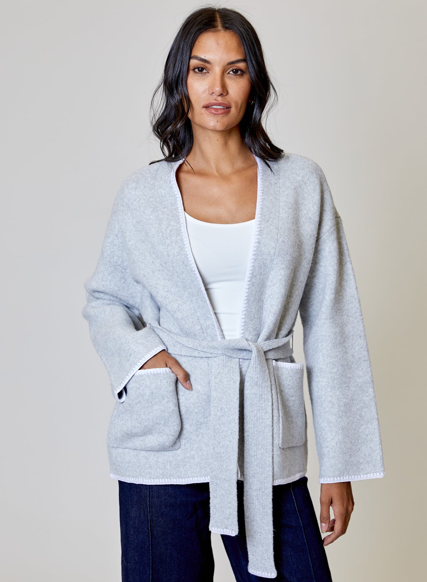 Tie Front Cardigan