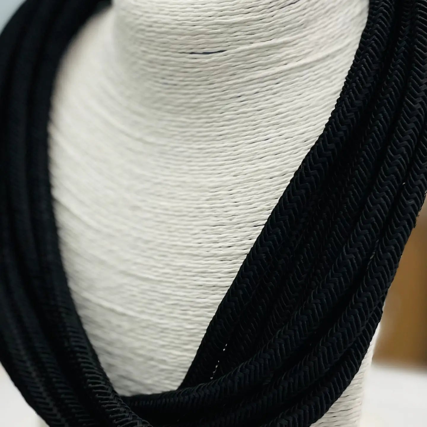 Slub Eight-Strand Rope  Necklace