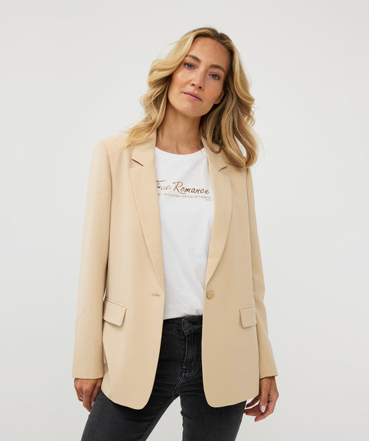Long Knit Blazer