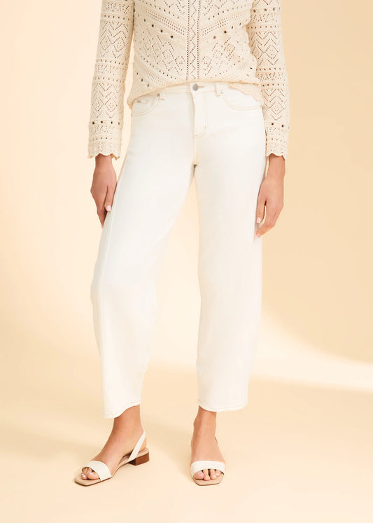 Girlfriend Barrel Ankle Jean