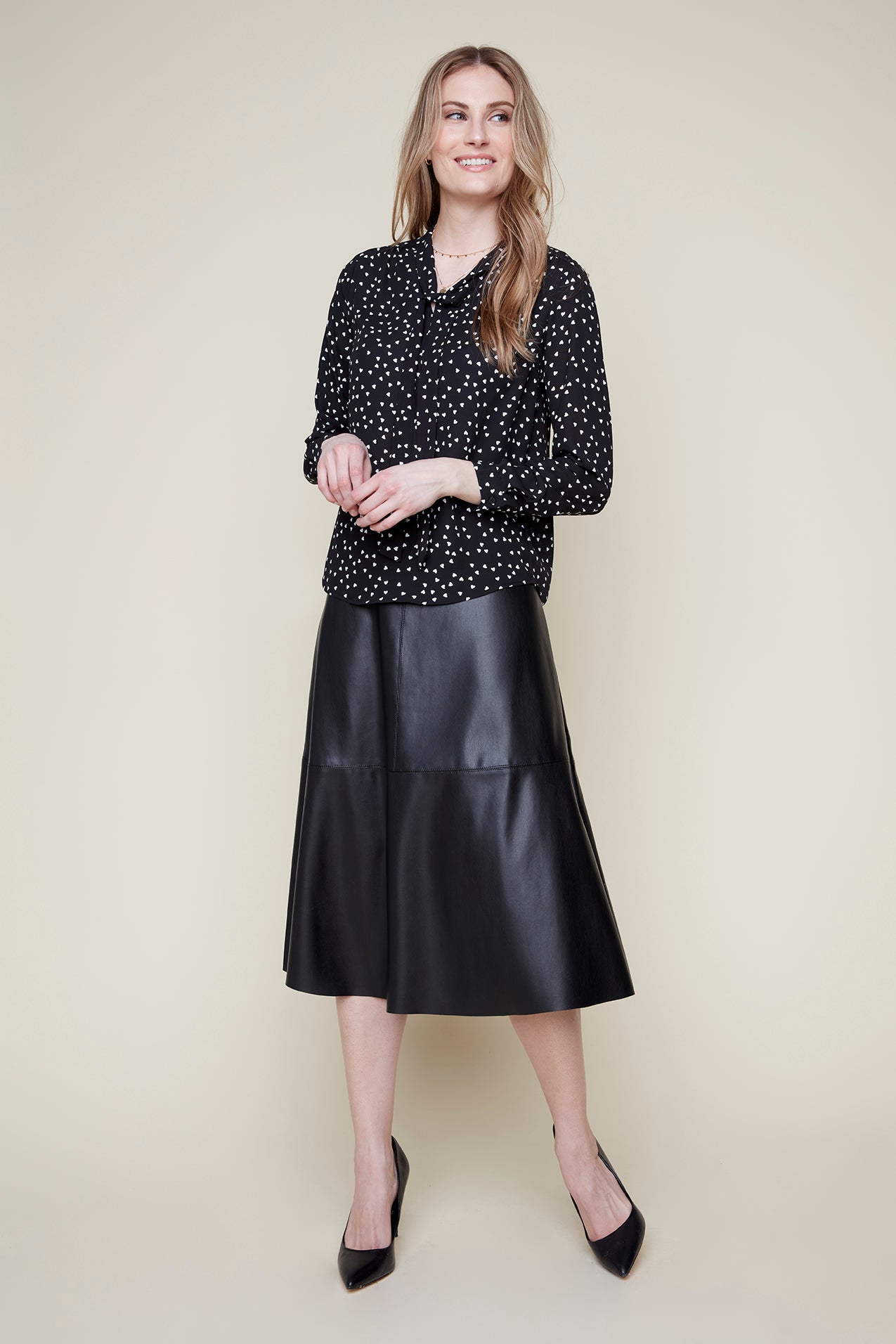 Knit Midi Skirt