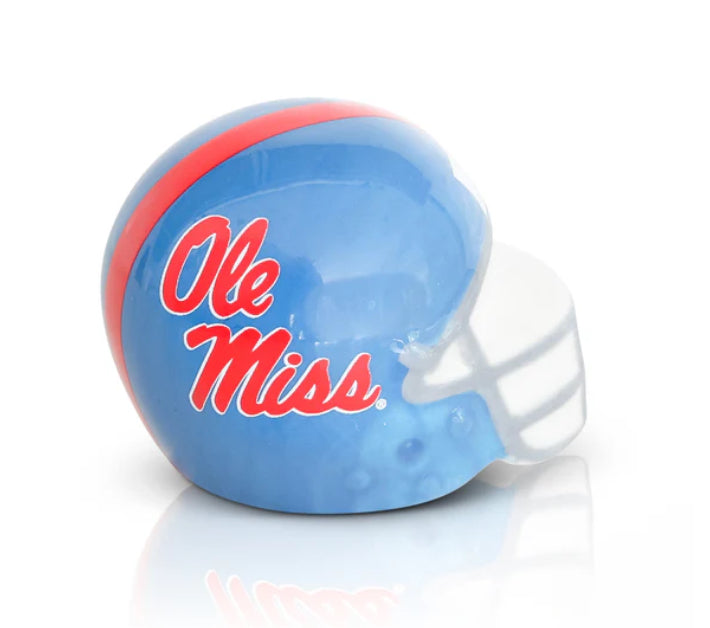 Nora Fleming Mini College Football Helmets
