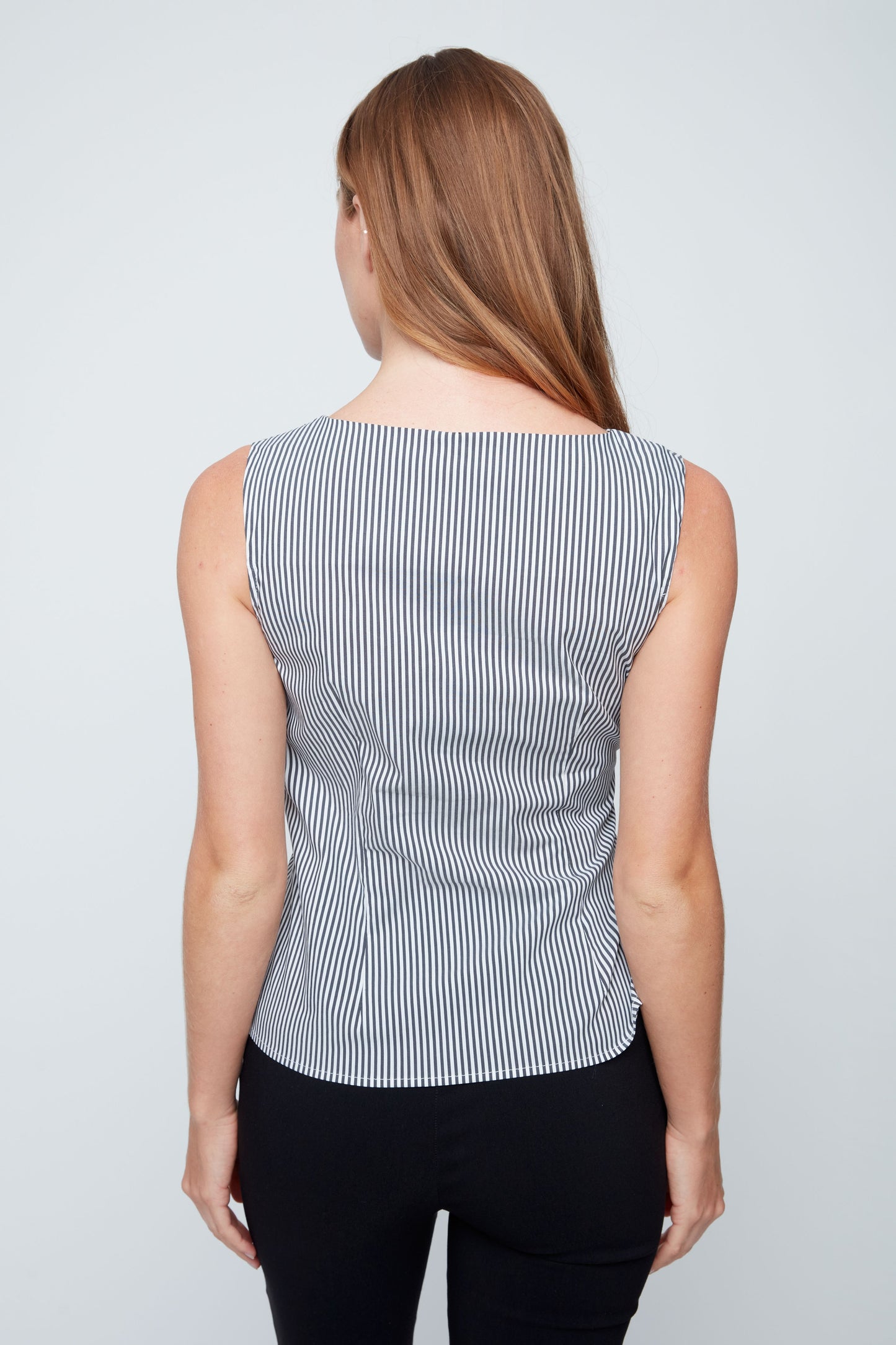 Striped Tie Top