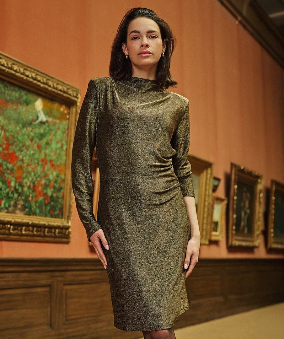 Smock Glitter Dress