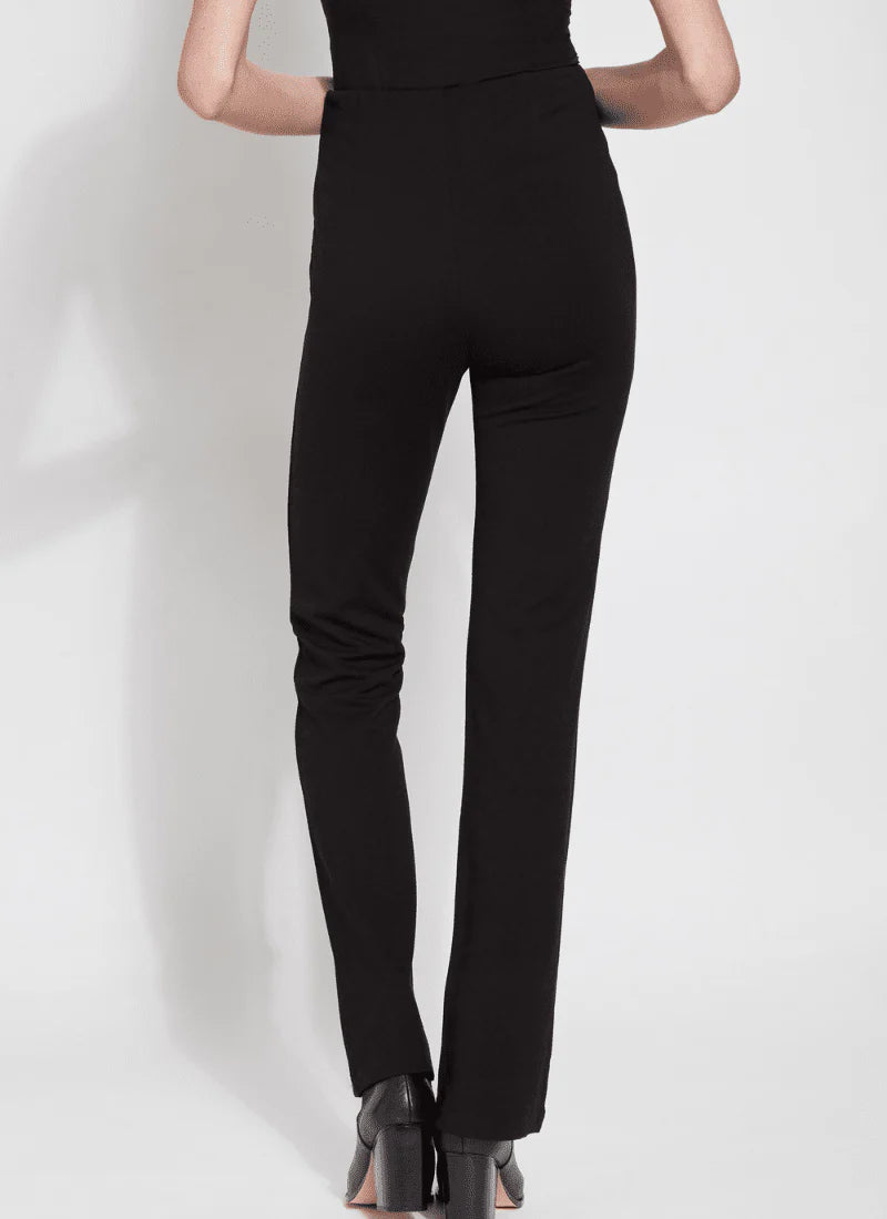 Elysse Wide Leg Pintuck Ponte Pant
