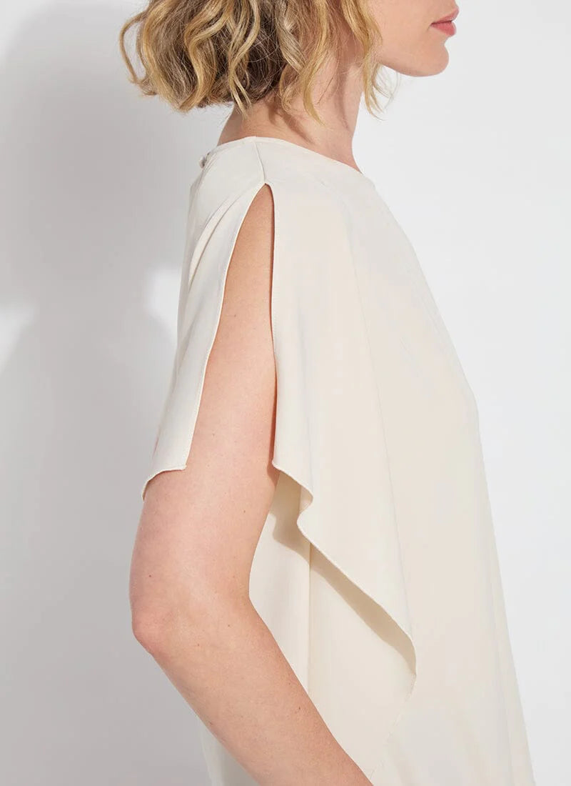 Carmen V-Neck Scarf Top