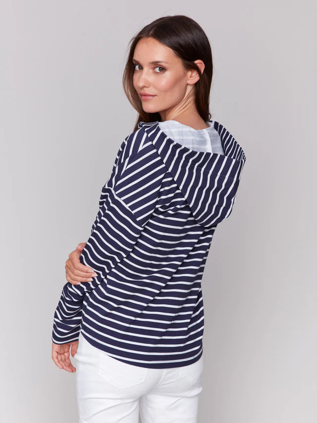 V Neck Hoodie