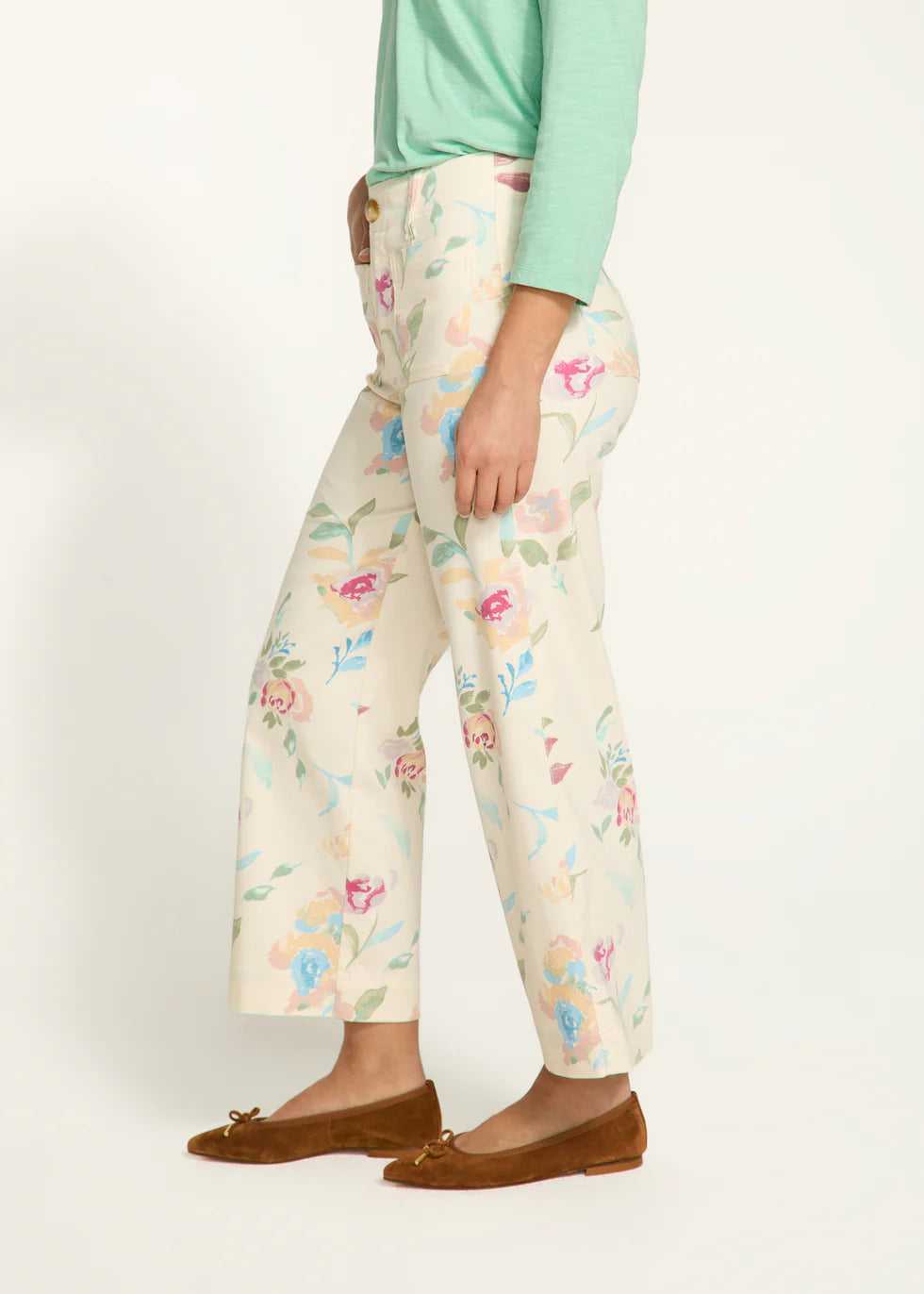 Suzanne Wide Crop Jean