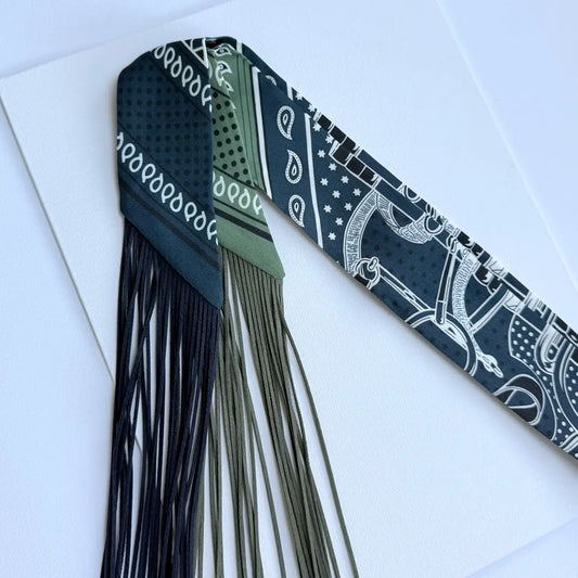 Fringe Scarf Horsebit