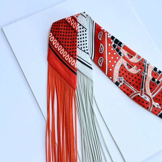 Fringe Scarf Horsebit
