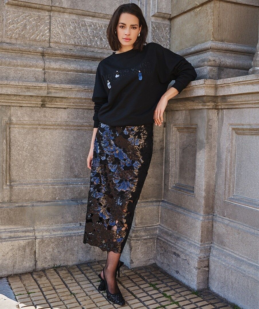 Sequin Skirt