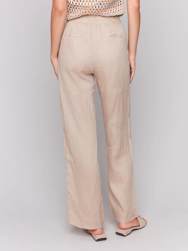 Linen Wide Leg Pant