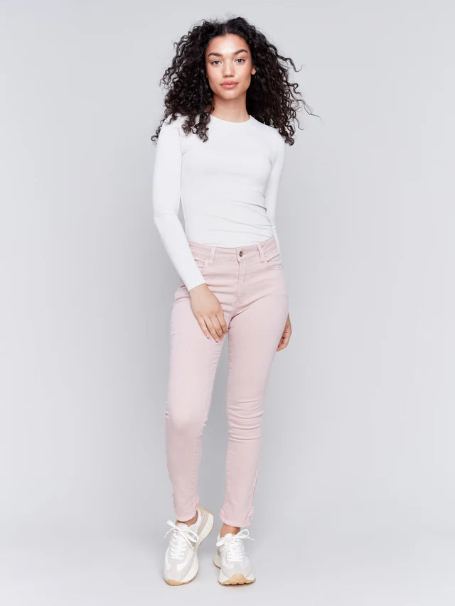 2 LayersBack Tulip Hem Pant