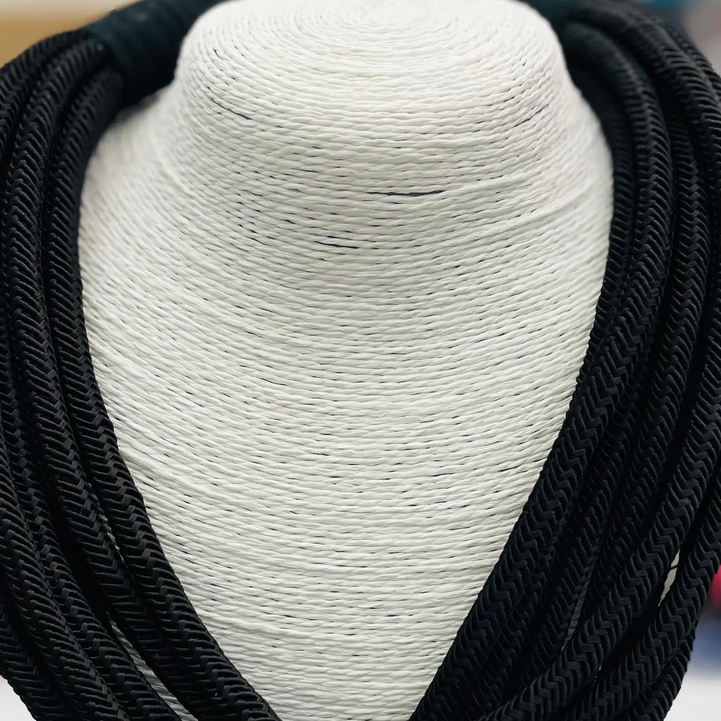 Slub Eight-Strand Rope  Necklace
