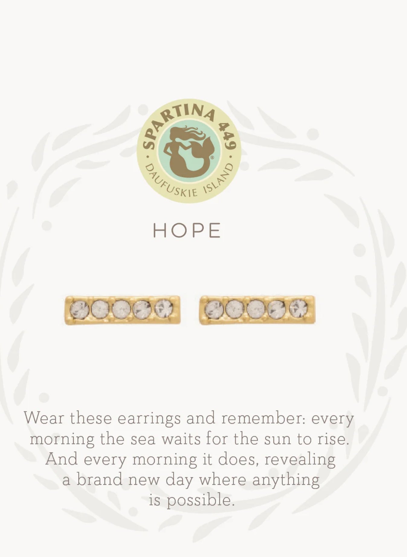 Sea La Vie Hope/ Horizon Stud Earrings